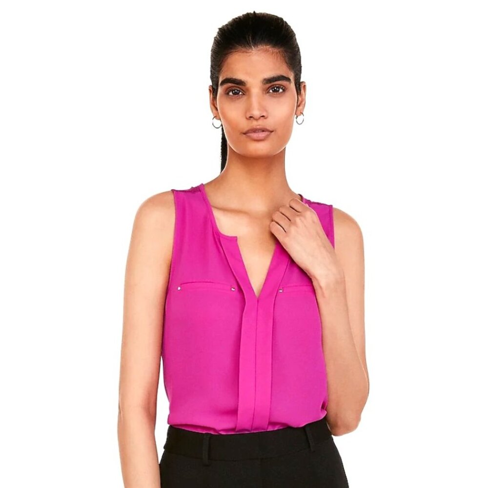 Express Hudson Tank in Neon Berry - XXS - NWT